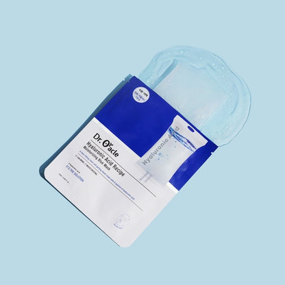 Hialuronic Acid Recipe Moisturizing Blue Mask