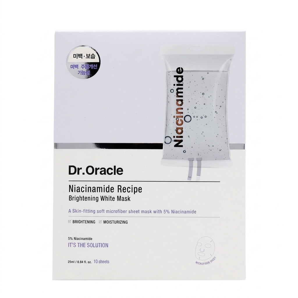Niacinamide Recipe Brightening White Mask