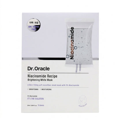 Niacinamide Recipe Brightening White Mask